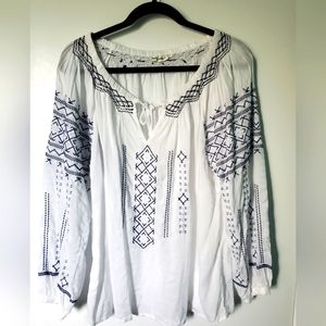 Roberta Roller Rabbit long sleeve tunic sz M